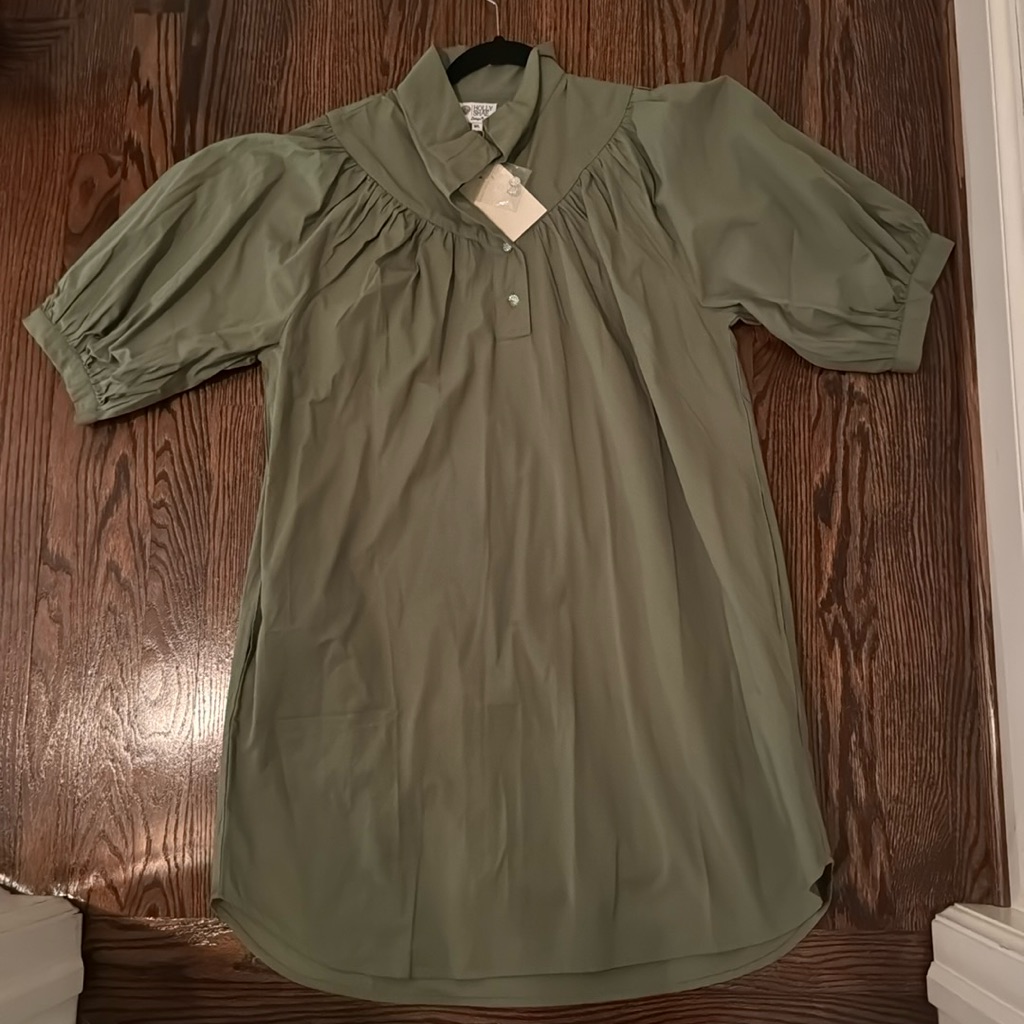 Nwt Holly Shae Laney Dress In Army Green